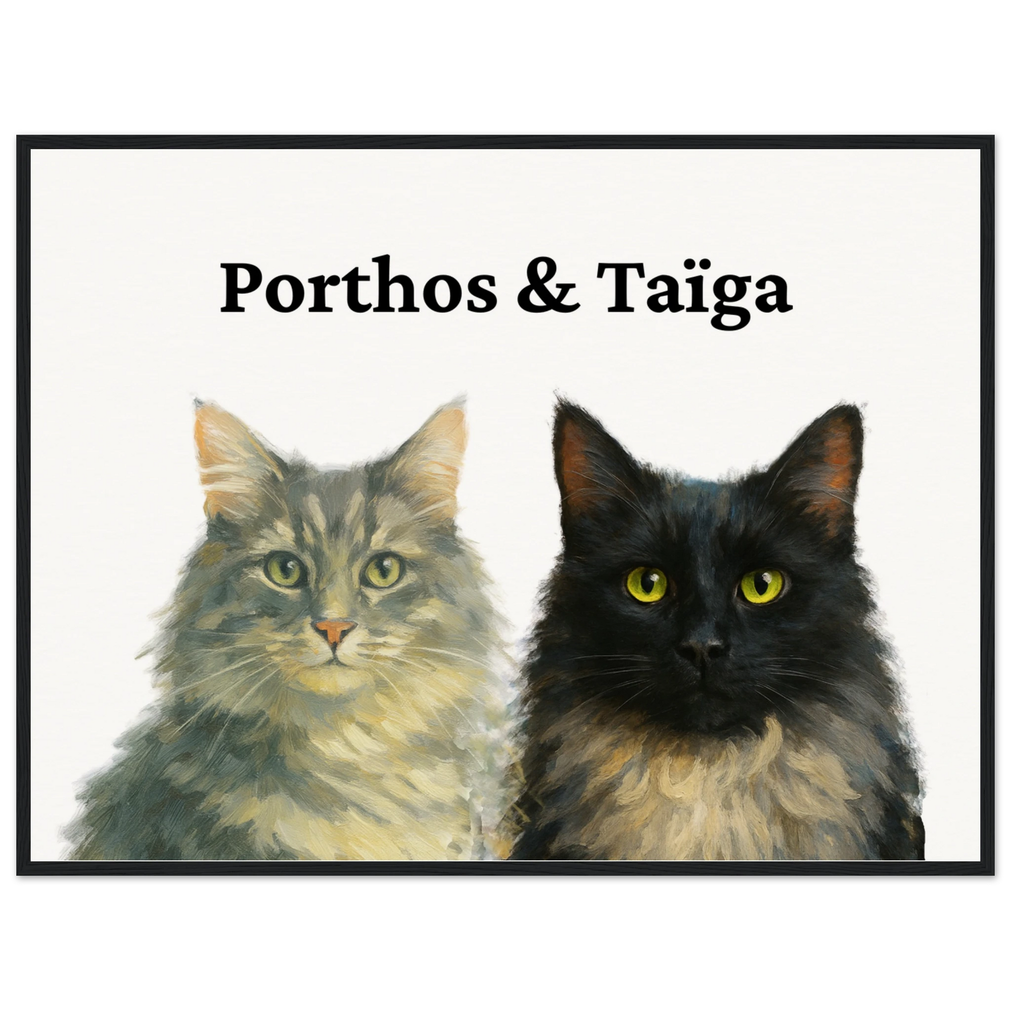 Portraits d'animaux personnalisés