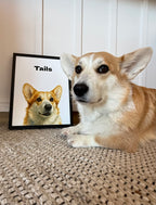 Poster d'un animal sur mesure